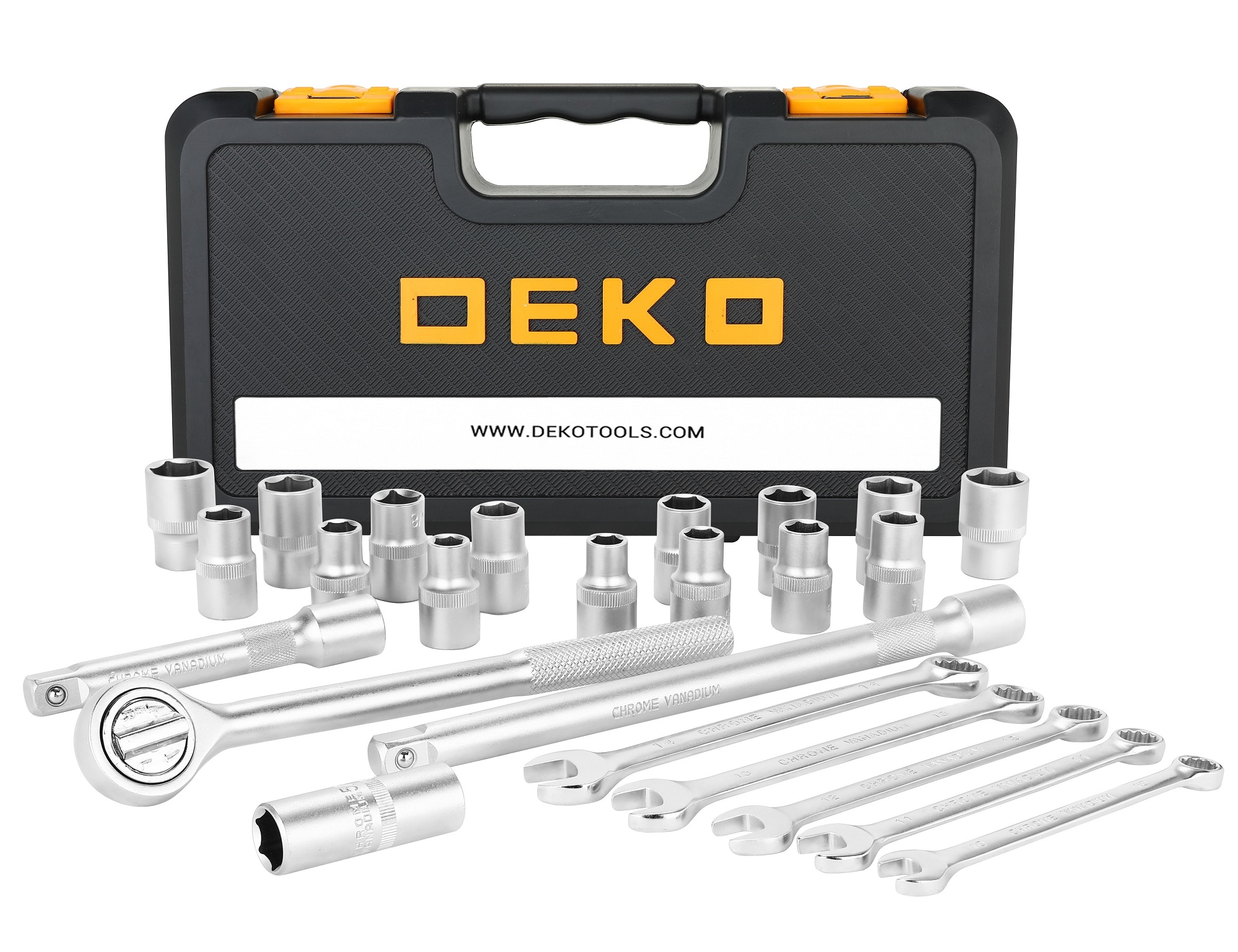 Набор инструментов для авто DEKO DKA11ST01-24