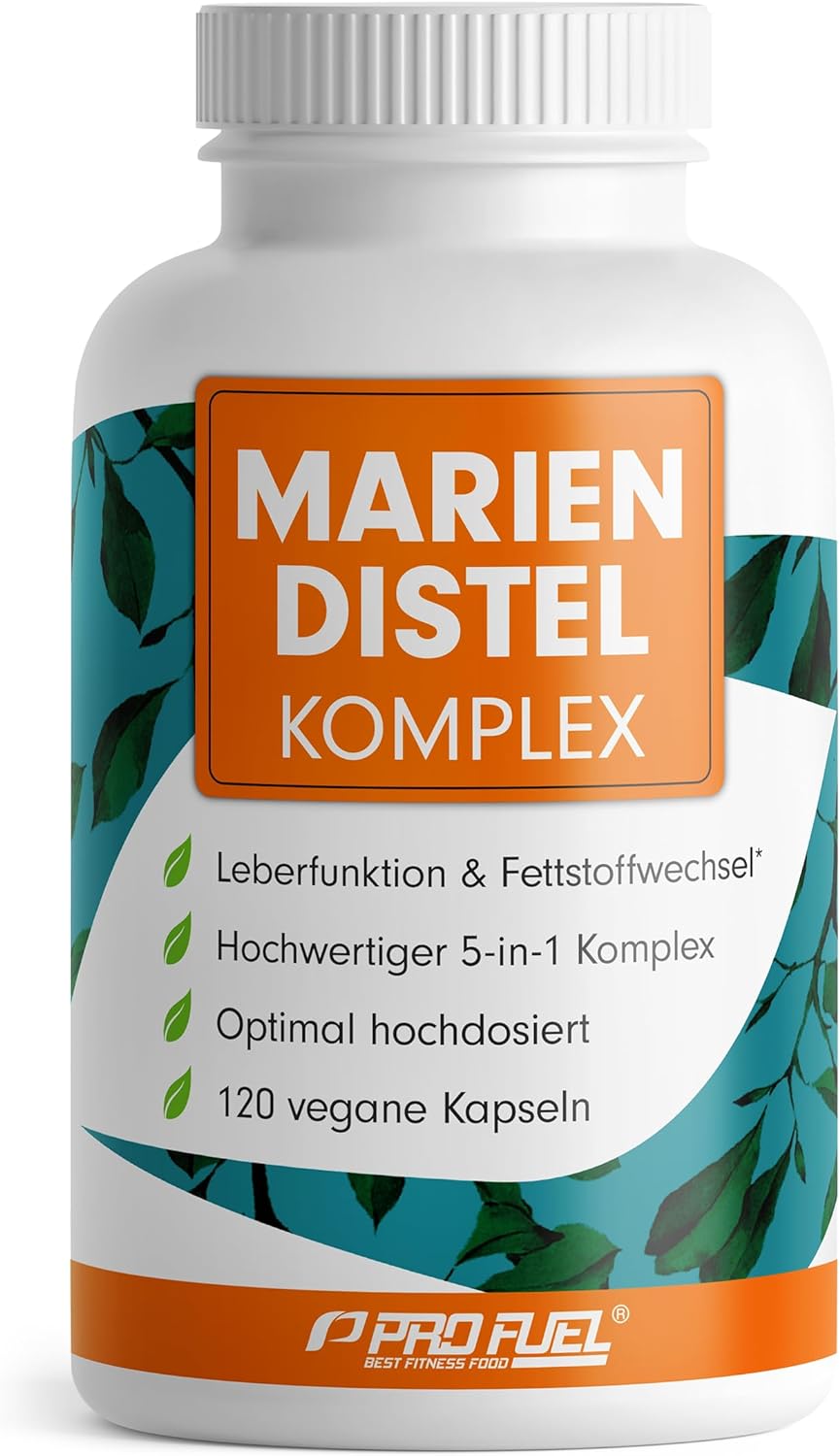 ProFuel Milk Thistle 5-компонентний комплекс для підтримки функції печінки та обміну жирів - 120 капсул