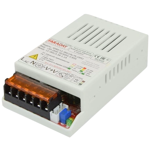 Faraday Electronics 40Wt/12-36V/PL Блок живлення