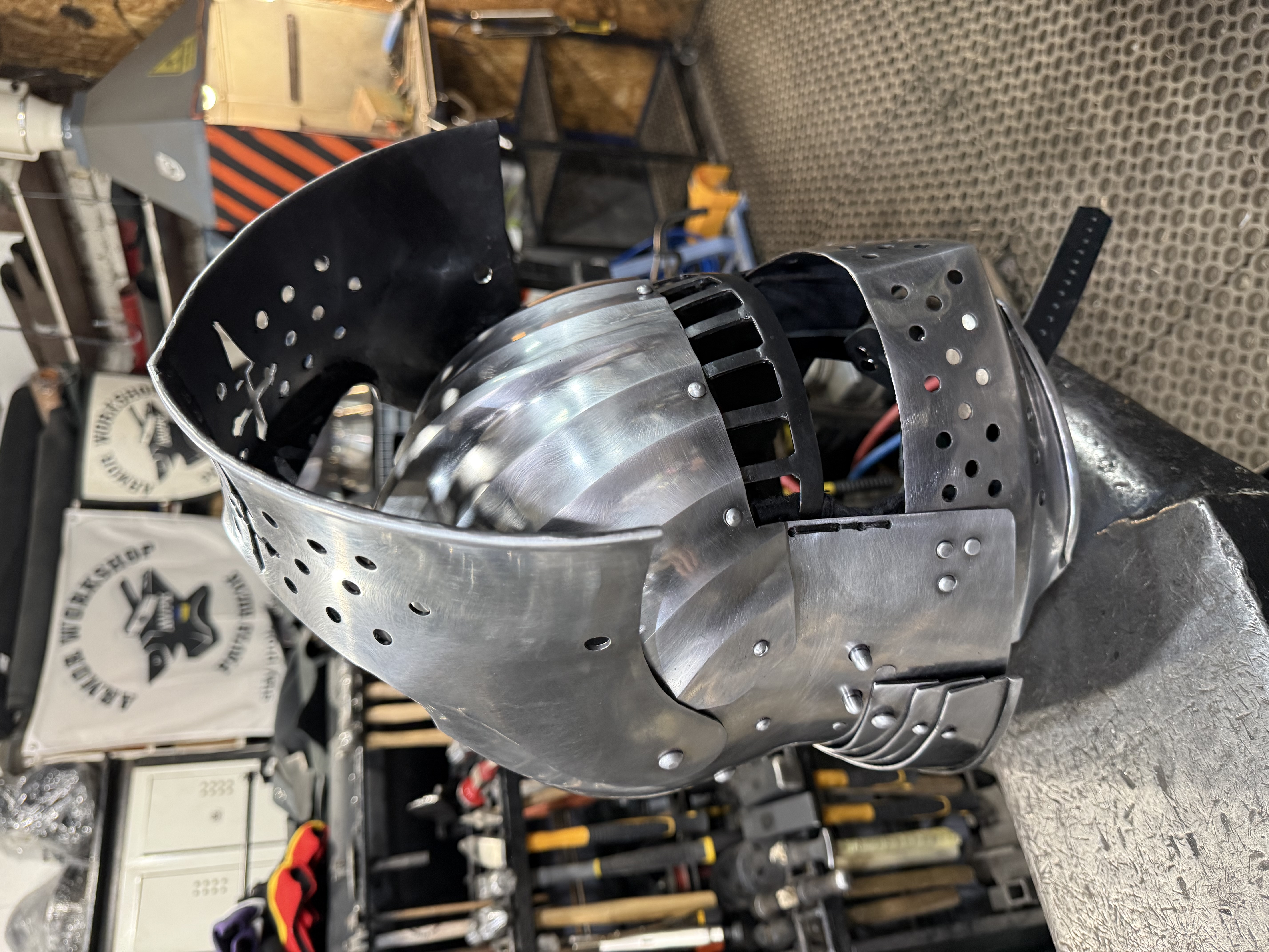 Armor helmet saled “ ribs style