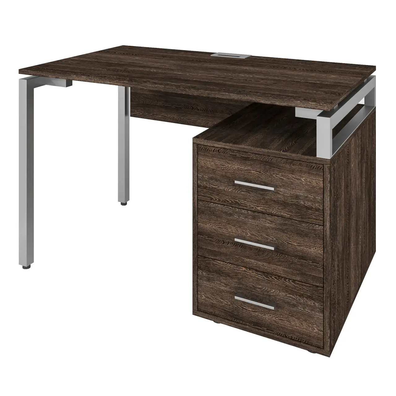 Стіл з тумбою LP 1A, стіл комп'ютерний, письмовий стіл 1200/700/750 мм., стіл Лофт