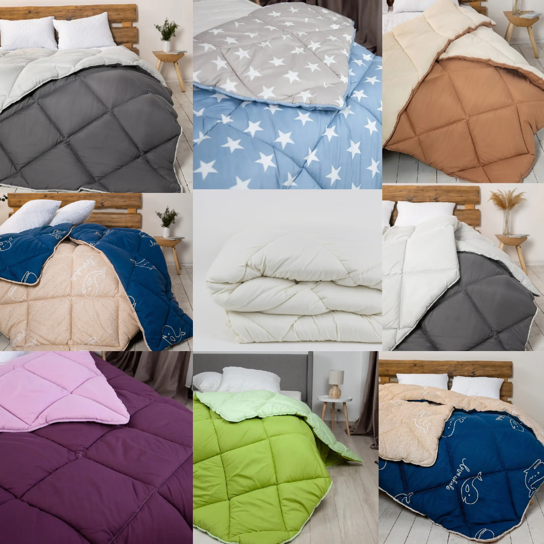 Ковдра зимова антиалергійна 450 г/м²