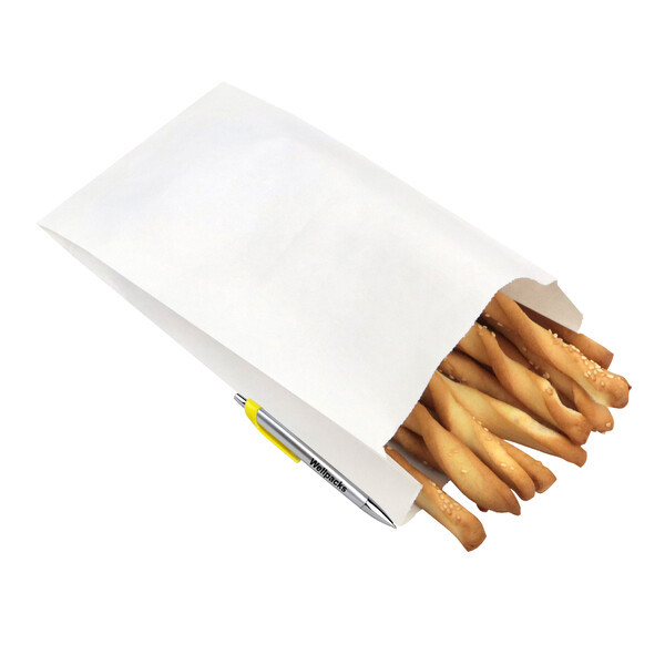 Пакет для столових приборів (190х72х0 мм), крафт, білий, 2000 шт