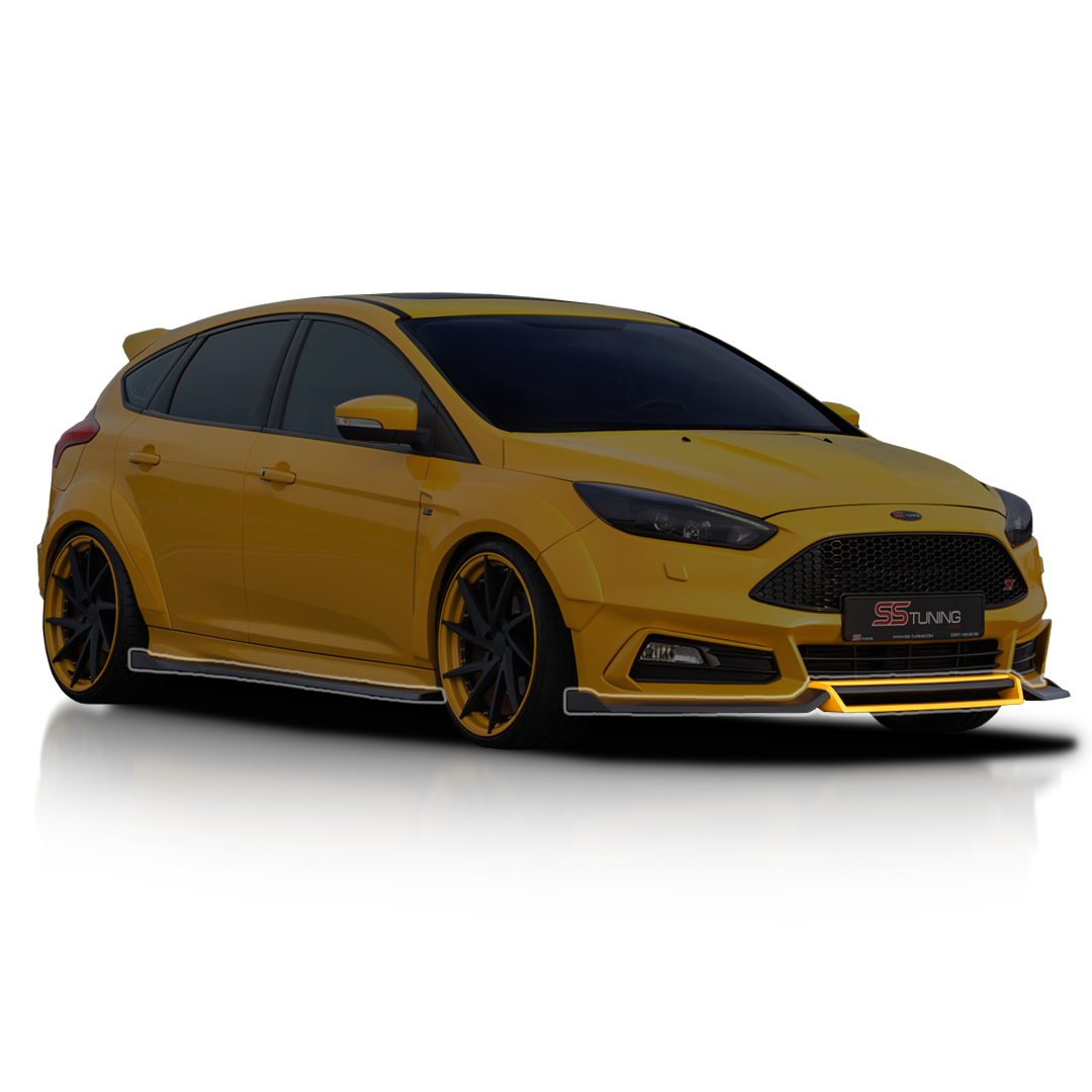 Ford Focus ST Hatchback Facelift Splitter Kit