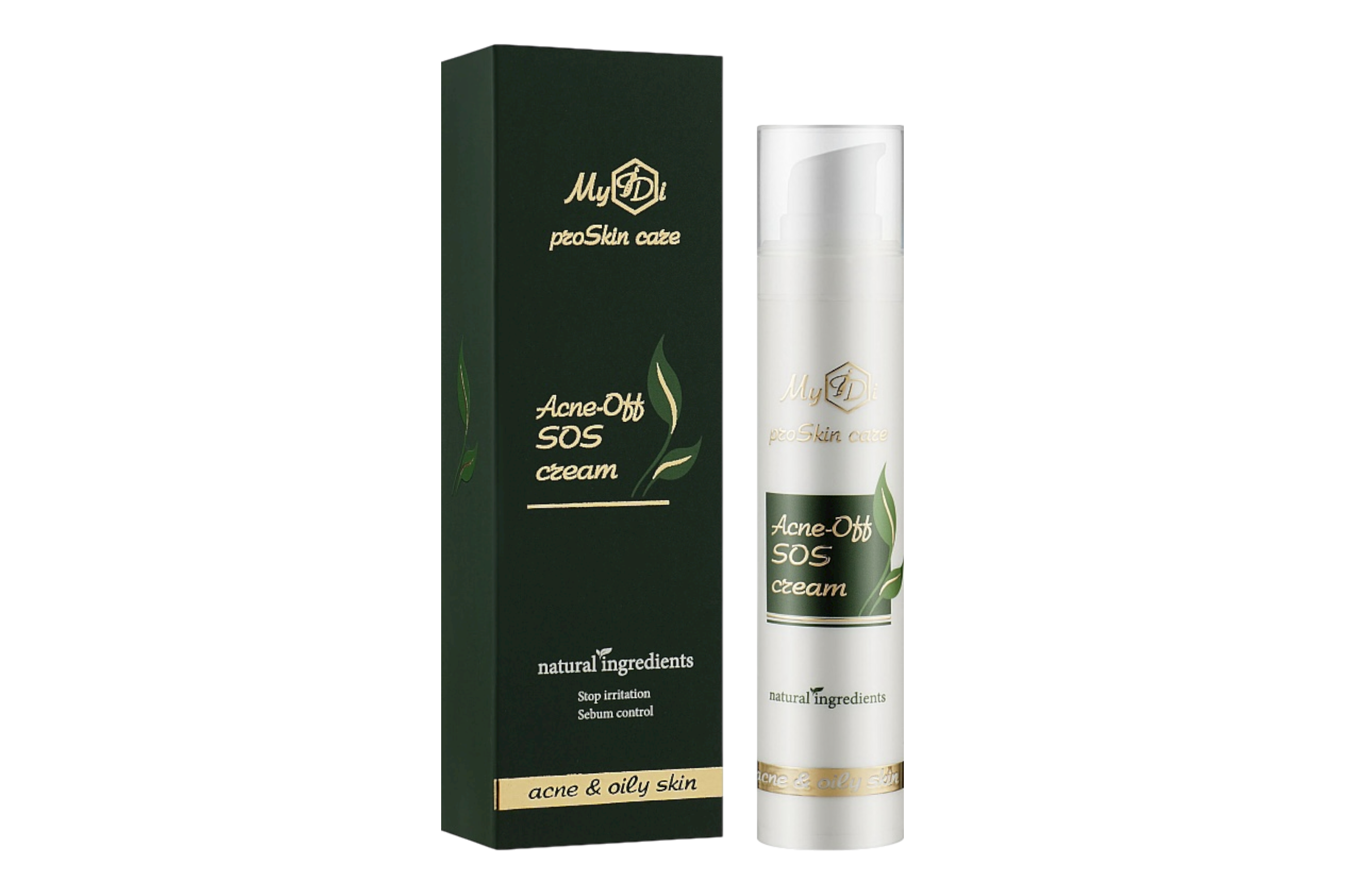 Протизапальний СОС крем для проблемної шкіри MyIDi Acne-Off SOS Cream