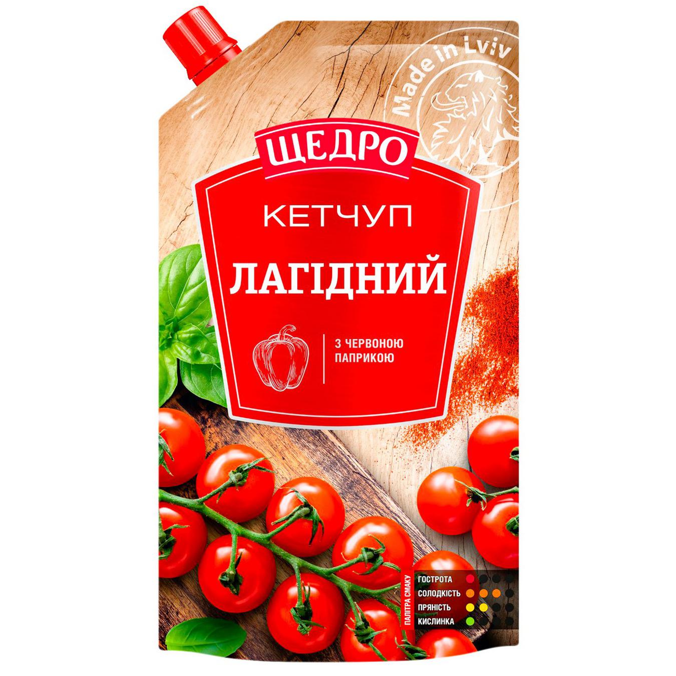 🇺🇦 "Щедро" Кетчуп нежный, 250 гр.