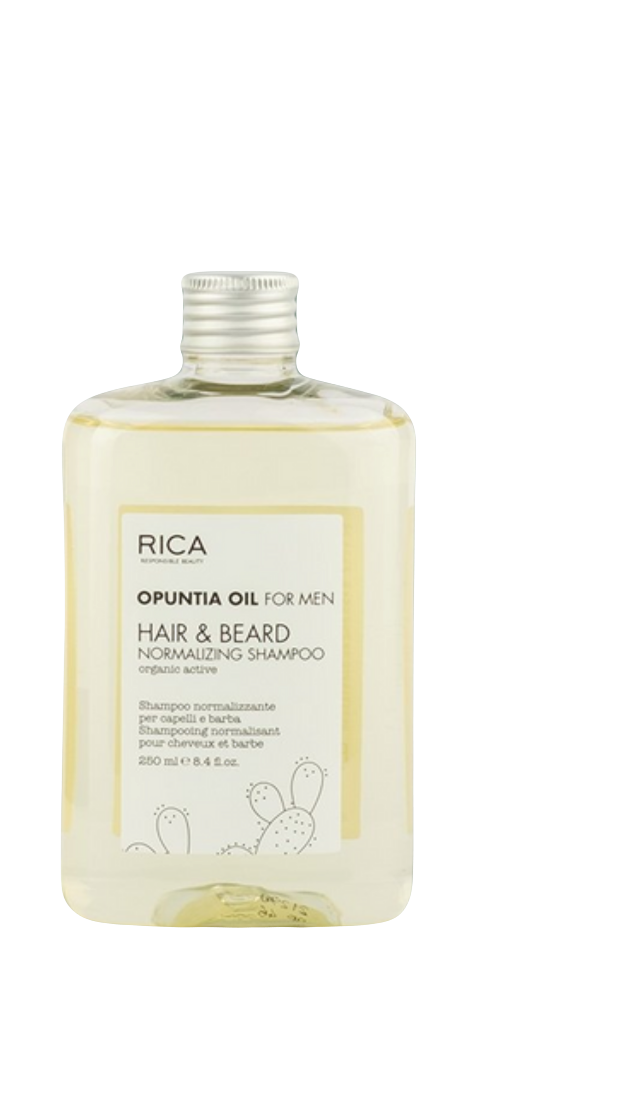 Шампунь для нормалізації волосся та бороди Hair & Beard Normalizing Shampoo 250 мл