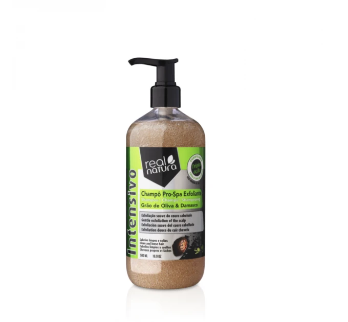 Шампунь для глибокого очищення Real Natura CHAMPÔ SEM SAL PRO-SPA EXFOLIANTE 500 мл