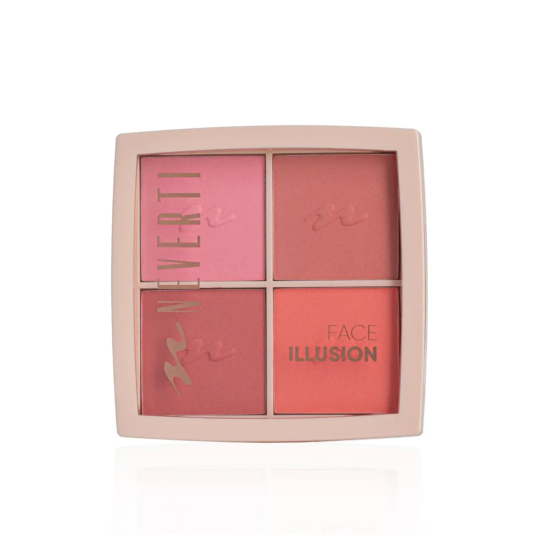 Палетка рум'ян ILLUSION BLUSH Neverti NP207