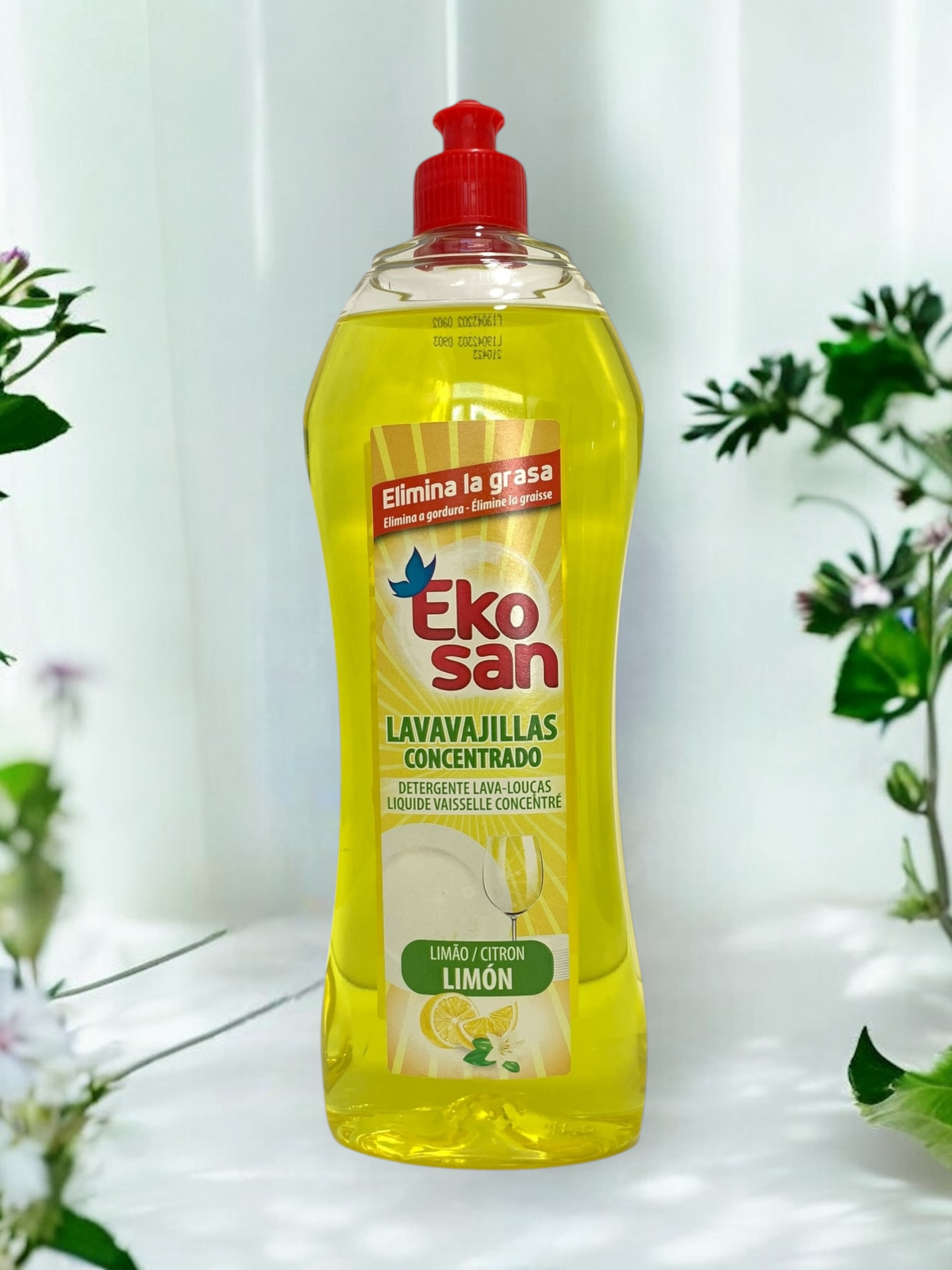 EKOSAN Рідина для миття посуду "Лимон" (800мл)