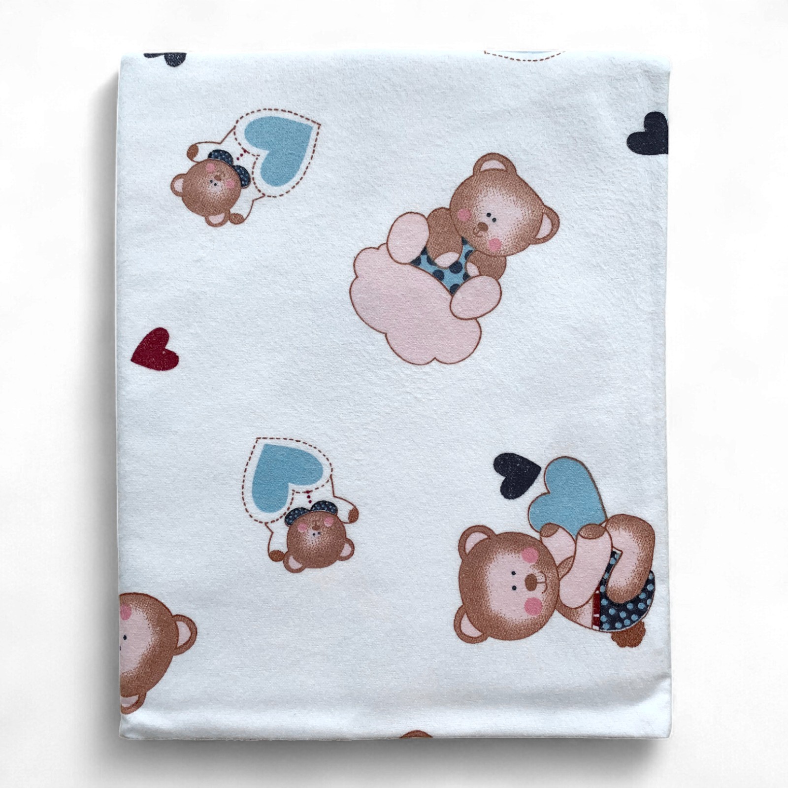 Пелюшка фланелева (байкова) 110 х 90 см Ведмедик