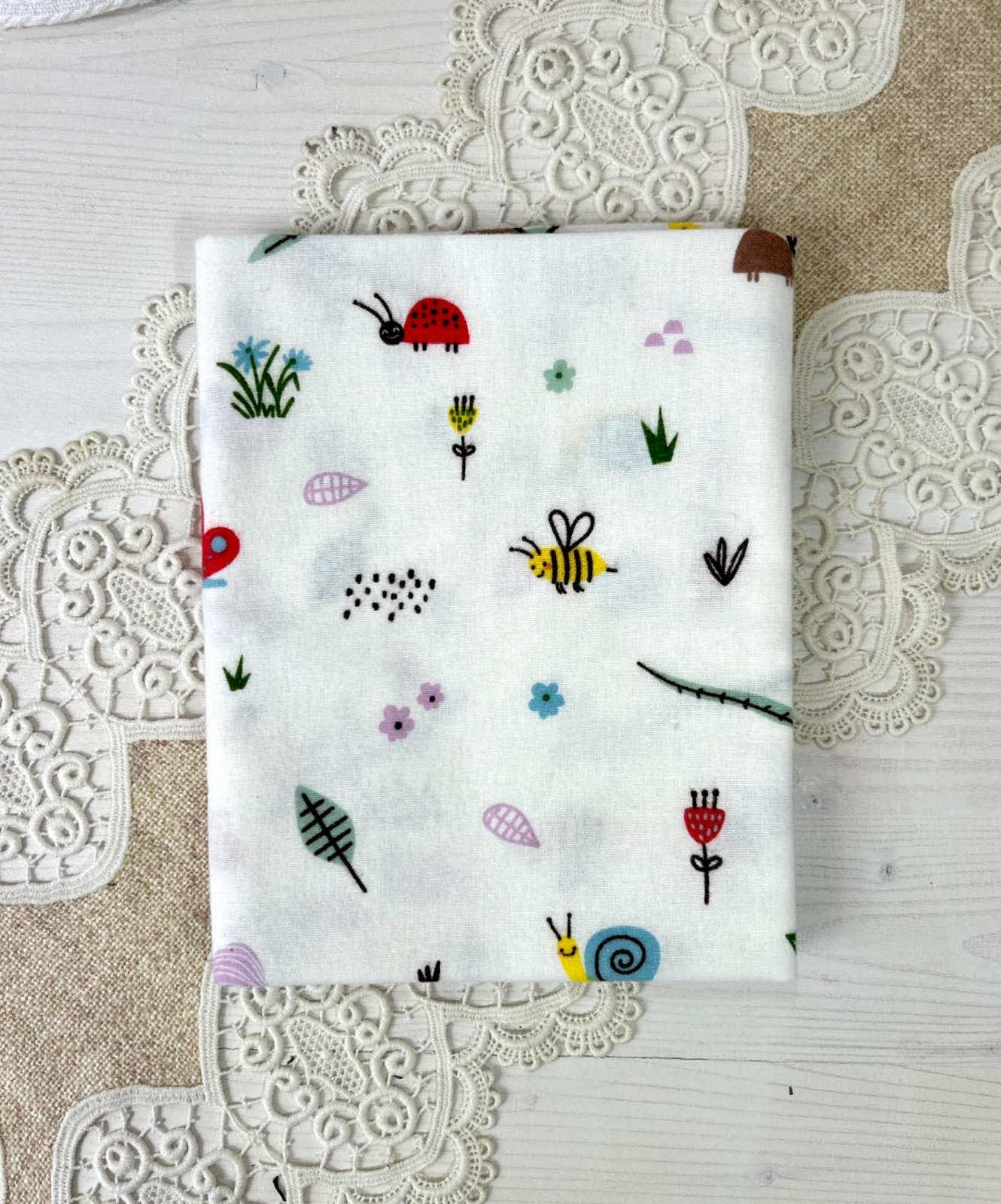 Пелюшка фланелева (байкова) 100 х 80 см Комашки