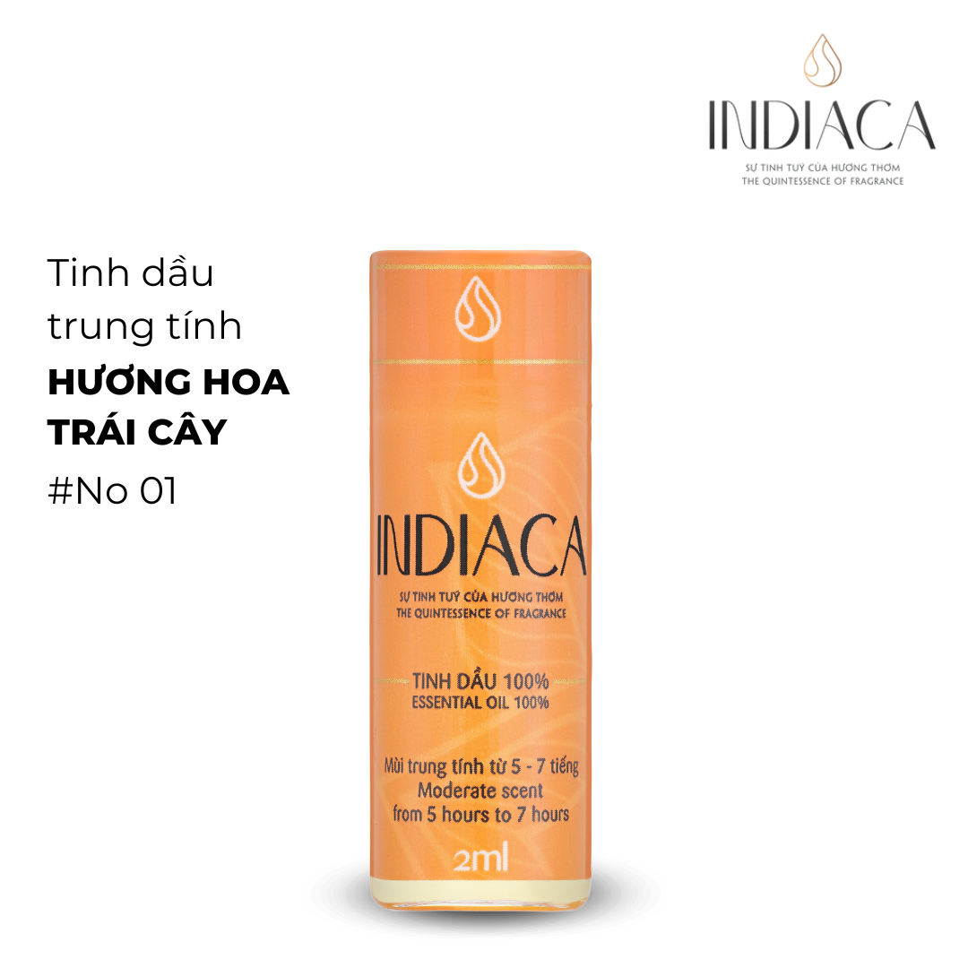 T.Dầu Nước Hoa No 01🍊Sự Kết Hợp Tinh Tế Hoa Cỏ Tự Nhiên & Trái Cây Chín Mọng