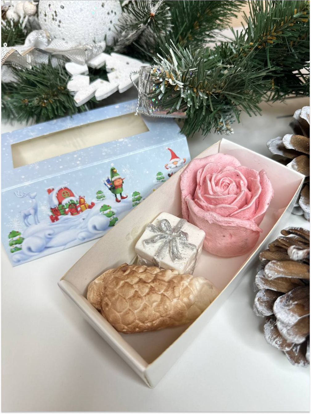 Зефірна композиція у коробці