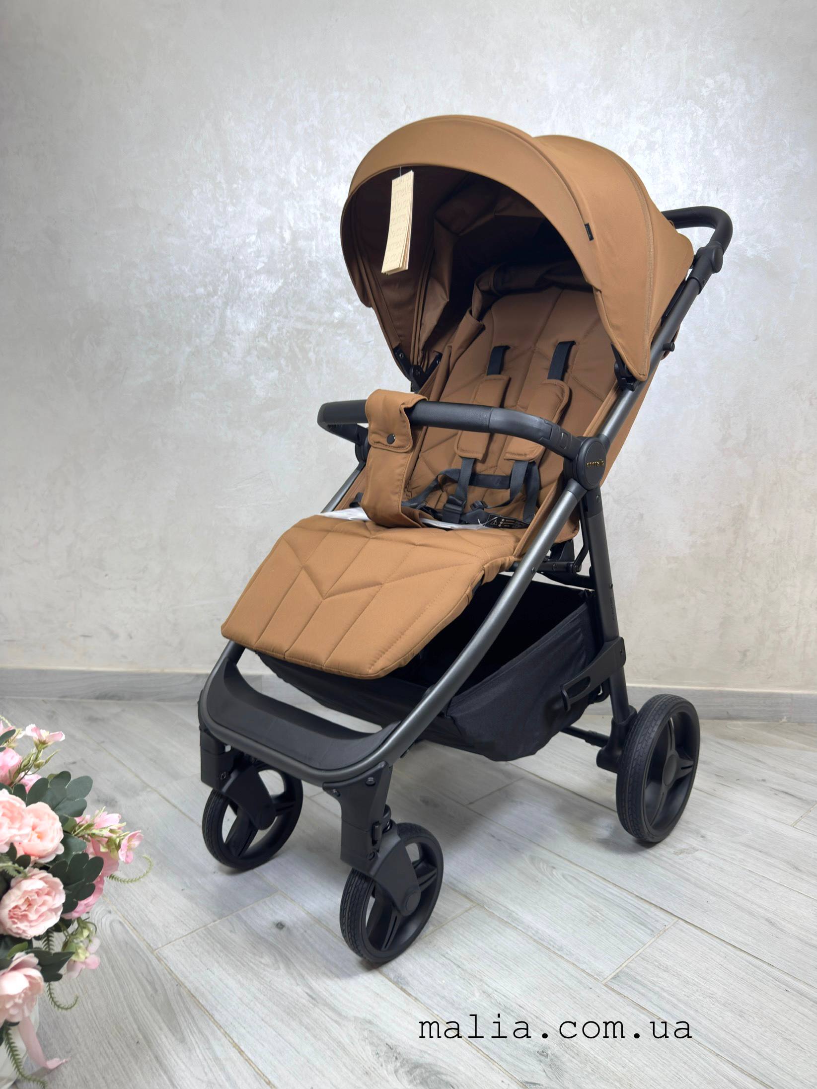 Візок прогулянковий Carrello Bravo CRL-8512 PU Mango Orange
