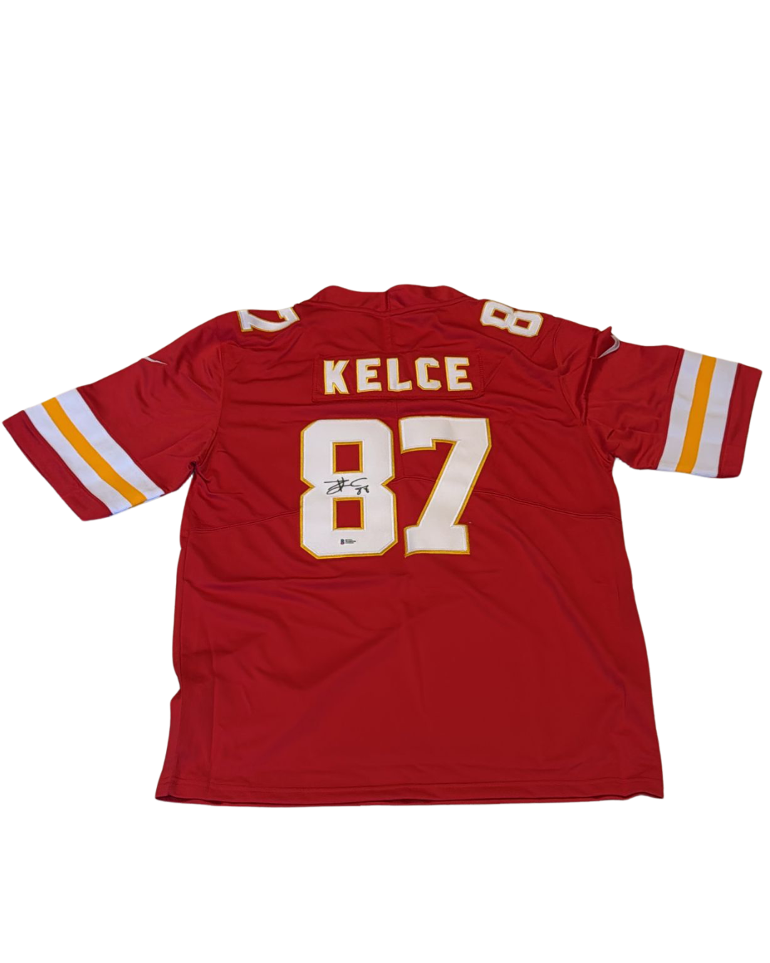 TRAVIS KELCE JERSEY SIGNED CERTIFICADO BECKETT