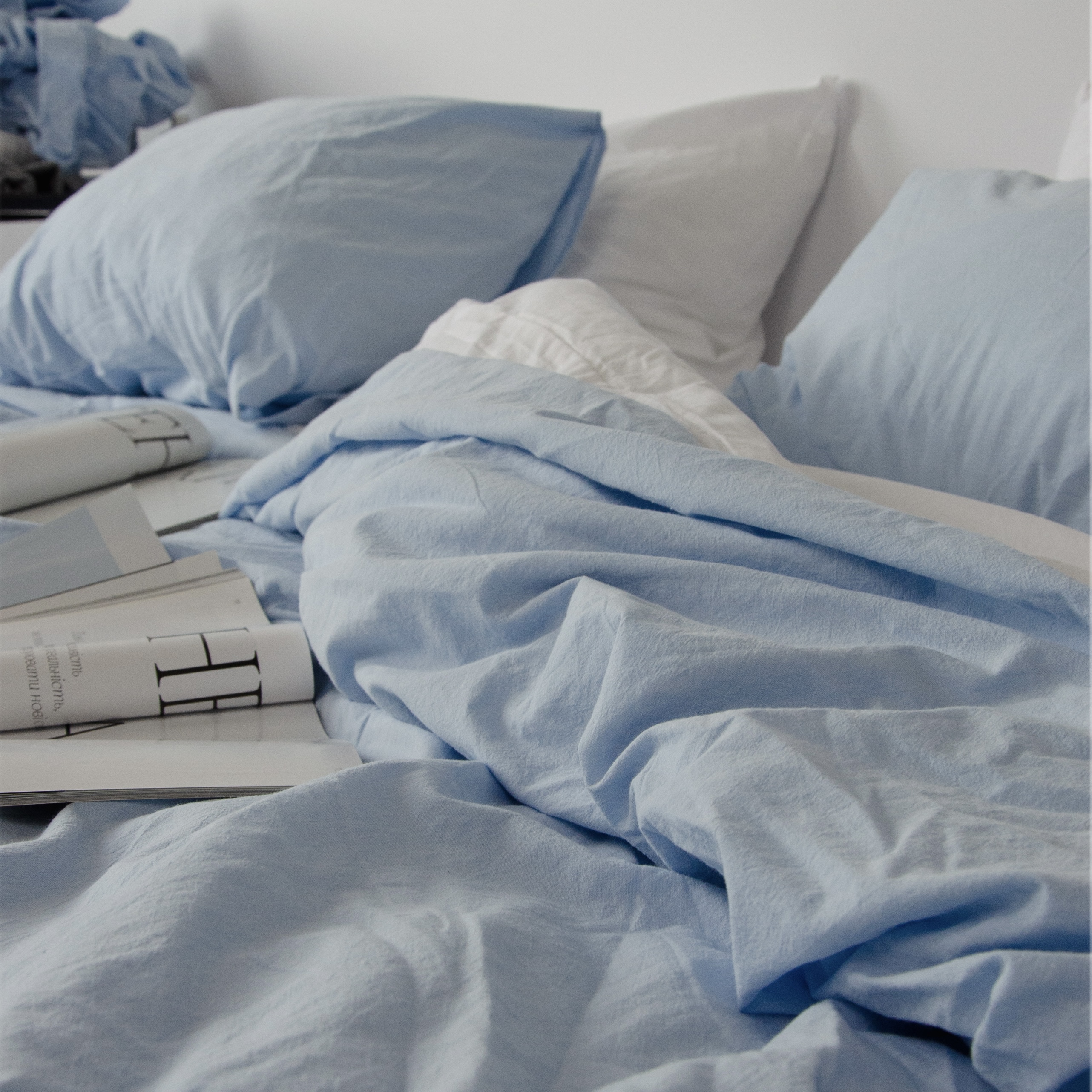 Постільний комплект Варена 100% бавовна Небесний