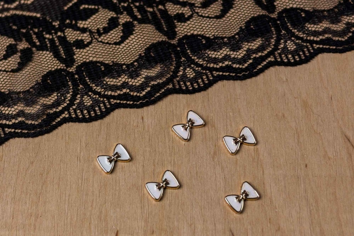 Серединка для бантиків 1*1,5 см, 1 шт