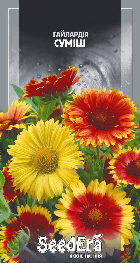 Насіння Квіти Гайлардія великоквіткова суміш багаторіч, 0,3 г