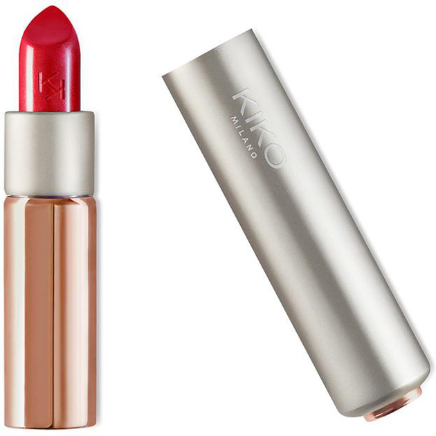 Глянцева помада для губ Kiko Milano Glossy Dream Sheer Lipstick 207 - Poppy Red 3.5 g