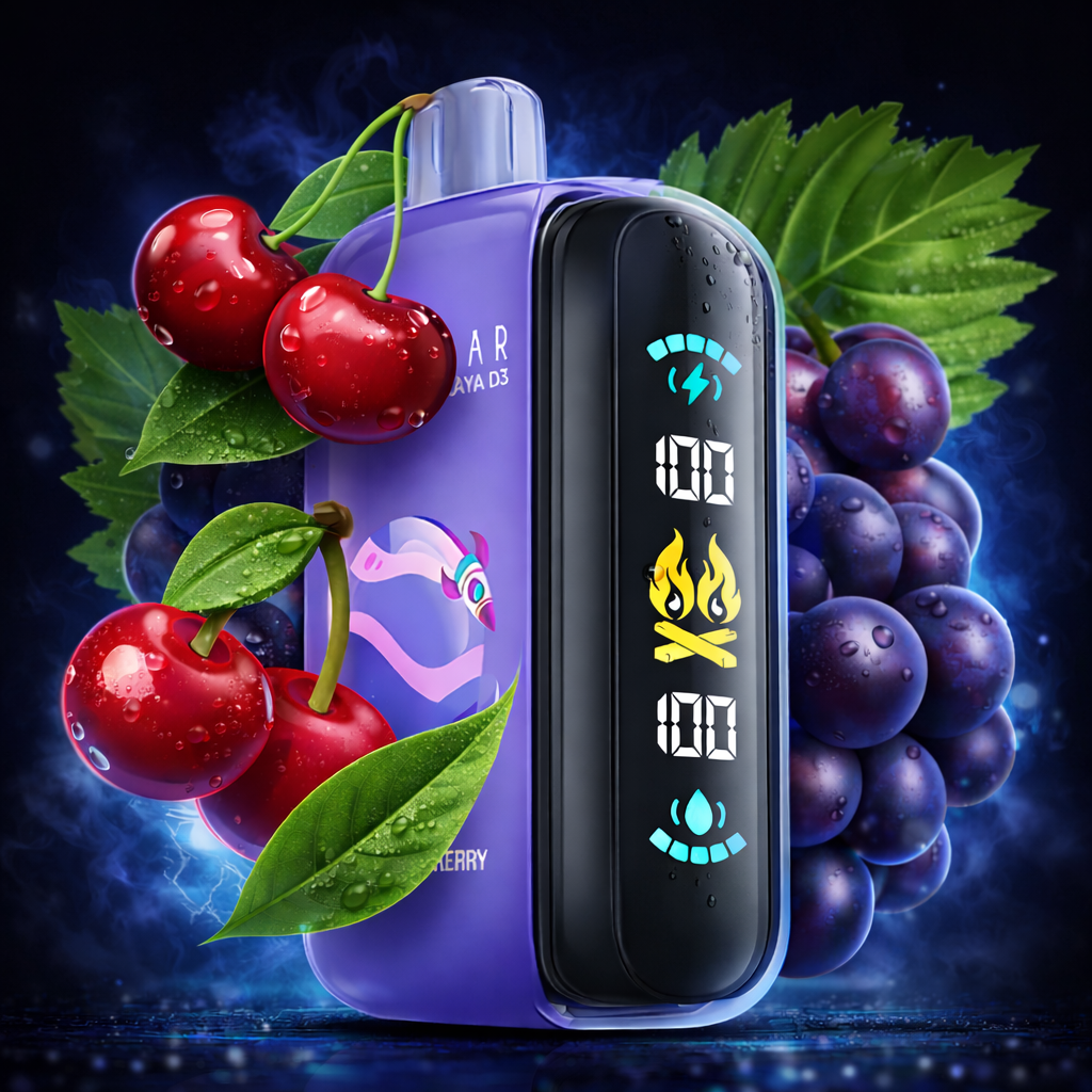 Eӏf RAYA D3 25000 Grape Cherry (Виноград Вишня)