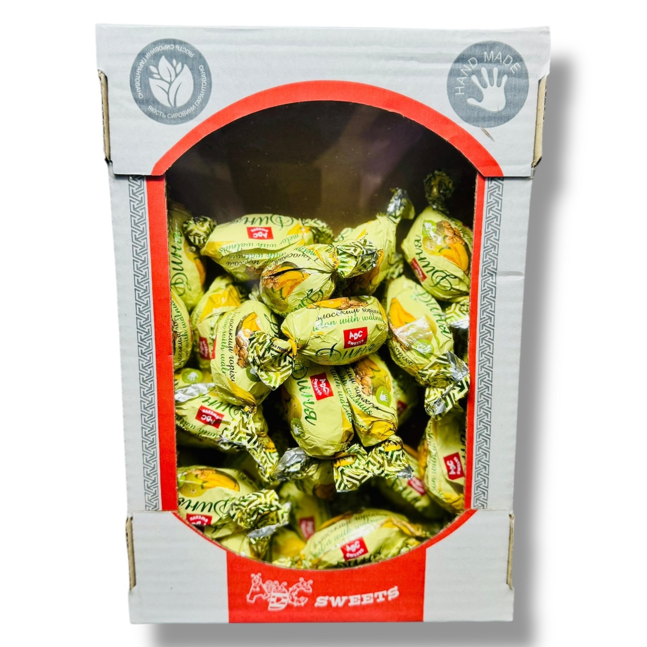 Цукерки ABС sweets Диня з волоським горіхом 1кг