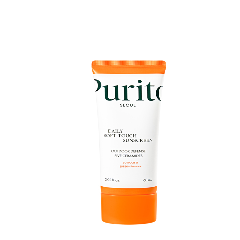 Крем сонцезахисний з керамідами Purito Seoul Daily Soft Touch Sunscreen SPF 50+ PA++++ 60 ml (Renewer)