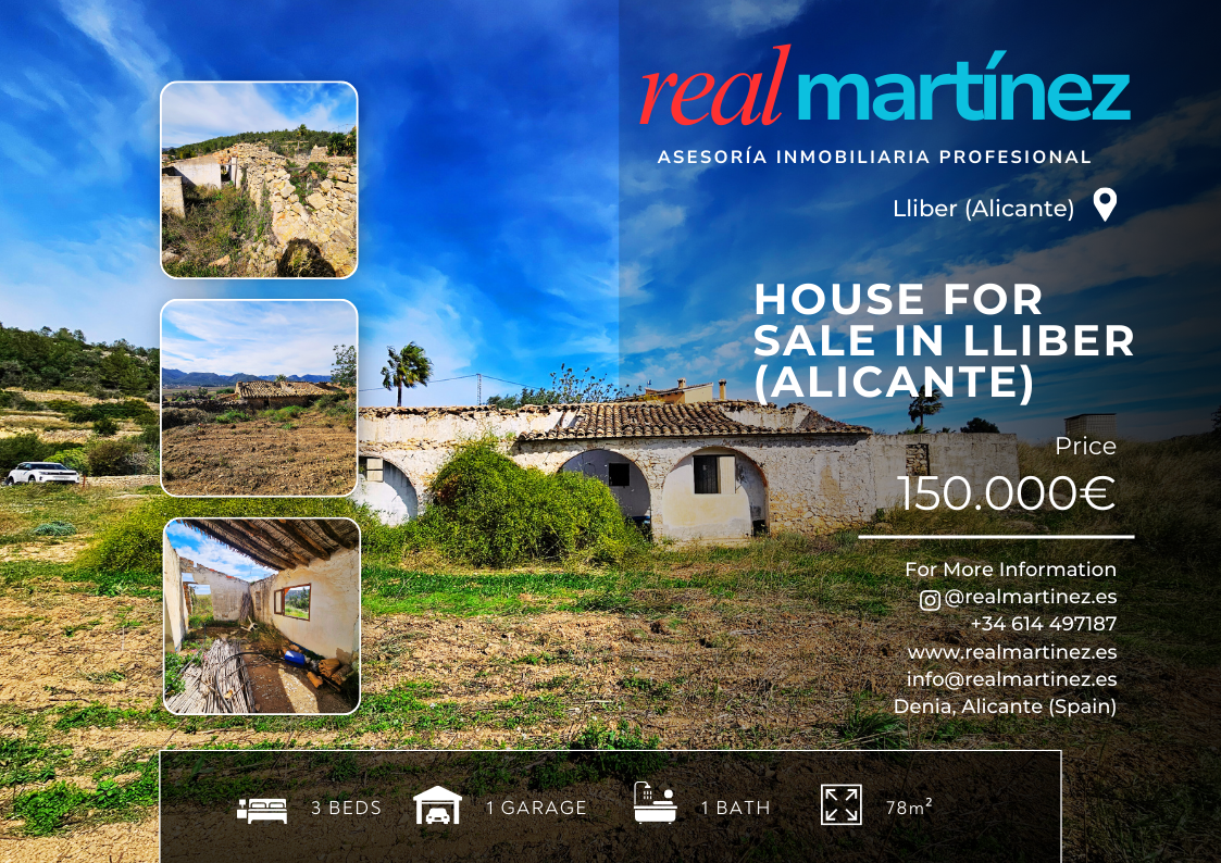 Casa Unifamiliar (Ruinas) en Lliber