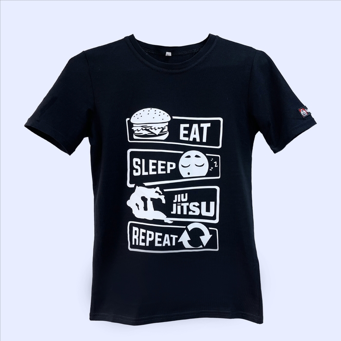 Футболка «Eat. Sleep. Jiu Jitsu. Repeat» V1