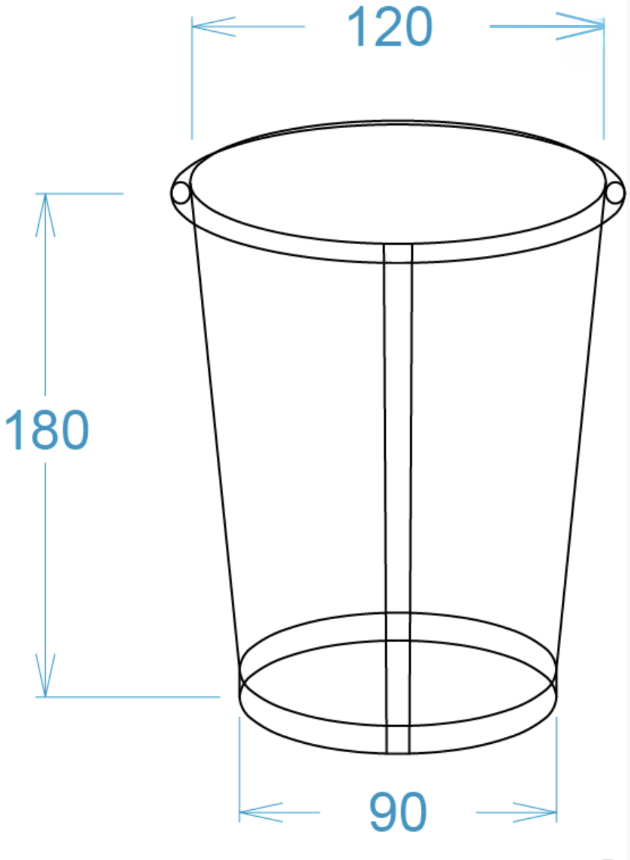 Упаковка для снеків та курячих крилець 1,4 л, упаковка 50 шт, 013300136