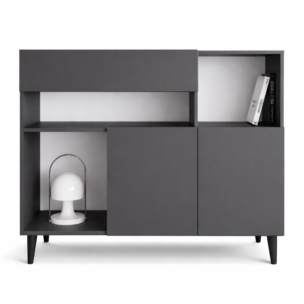 Комод з шухлядою та двома секціями з дверцятами