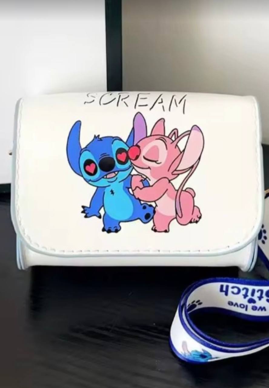 Дитяча сумочка Стіч "Stitch" Біла