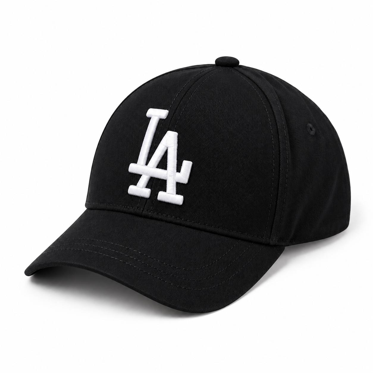 Кепка Бейсболка 47 brand Los Angeles Dodgers - LA - Чорна Копія