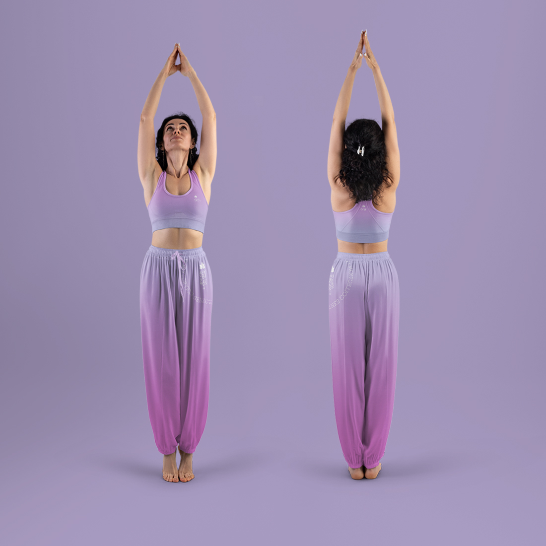 Mockup Wide Leg Pants and Top vol.02