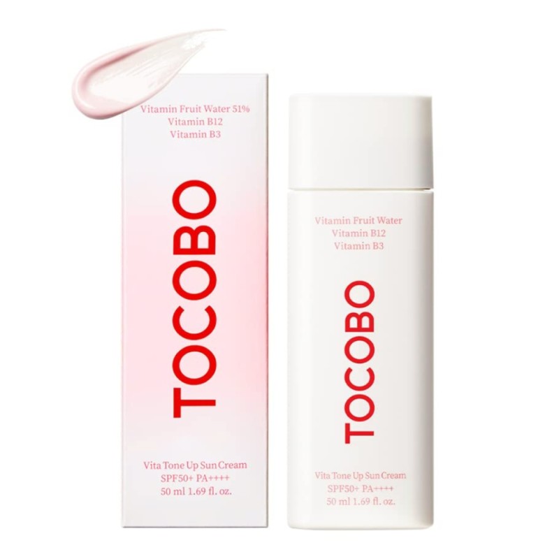 Tocobo Vita Tone Up Sun Cream | Лосьйон - сироватка SPF 50