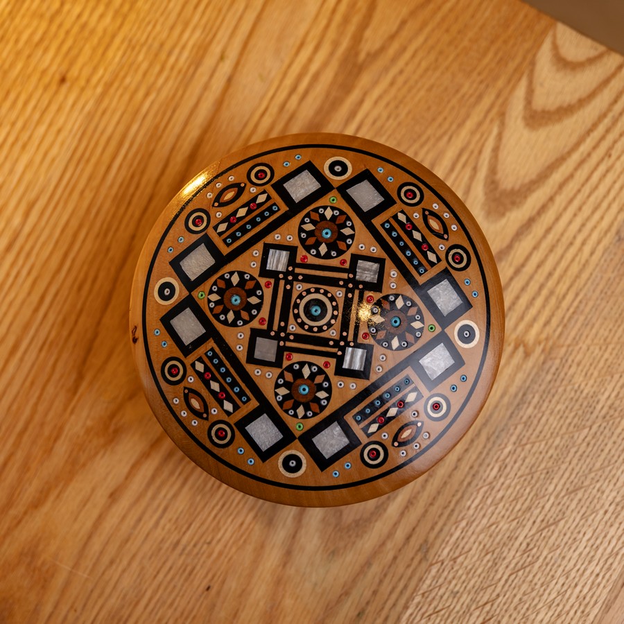 Інкрустована рахва для прикрас, 17*6 см