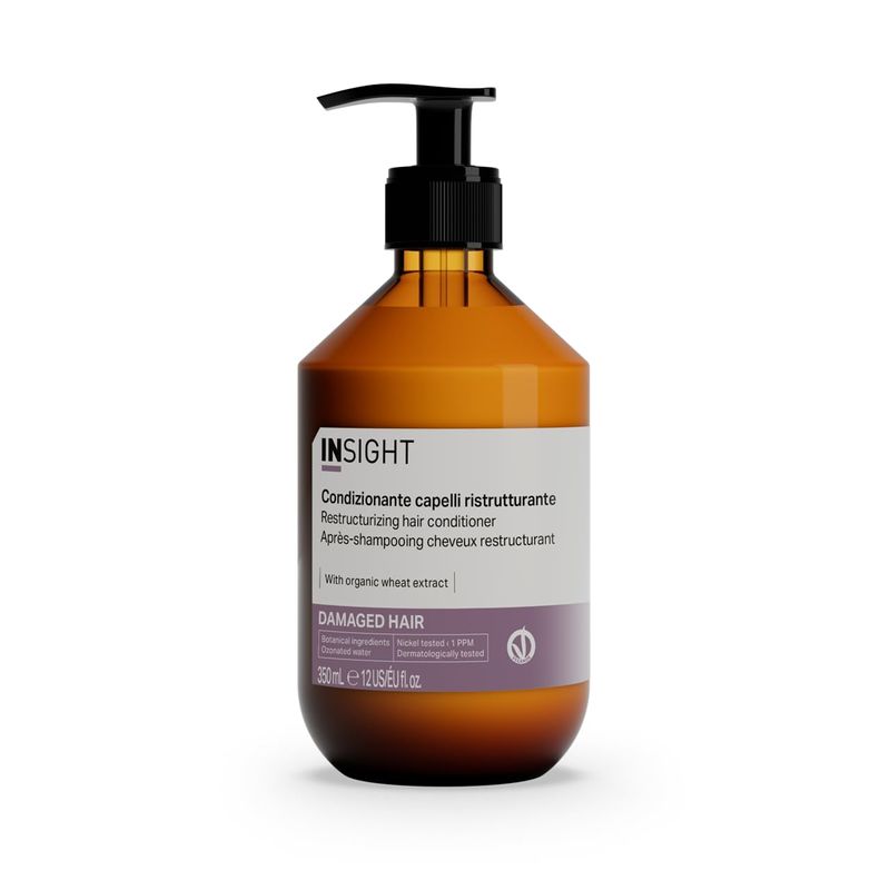 Insight Restructurizing Conditioner - Кондиціонер для відновлення пошкодженого волосся 350 мл (ЕКО-скло)