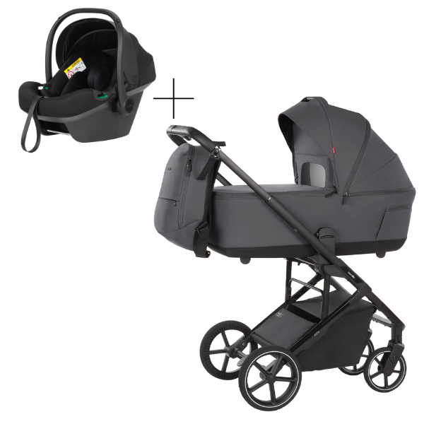 Коляска універсальна CARRELLO Alfa CRL-6522 3в1 Fashion Grey