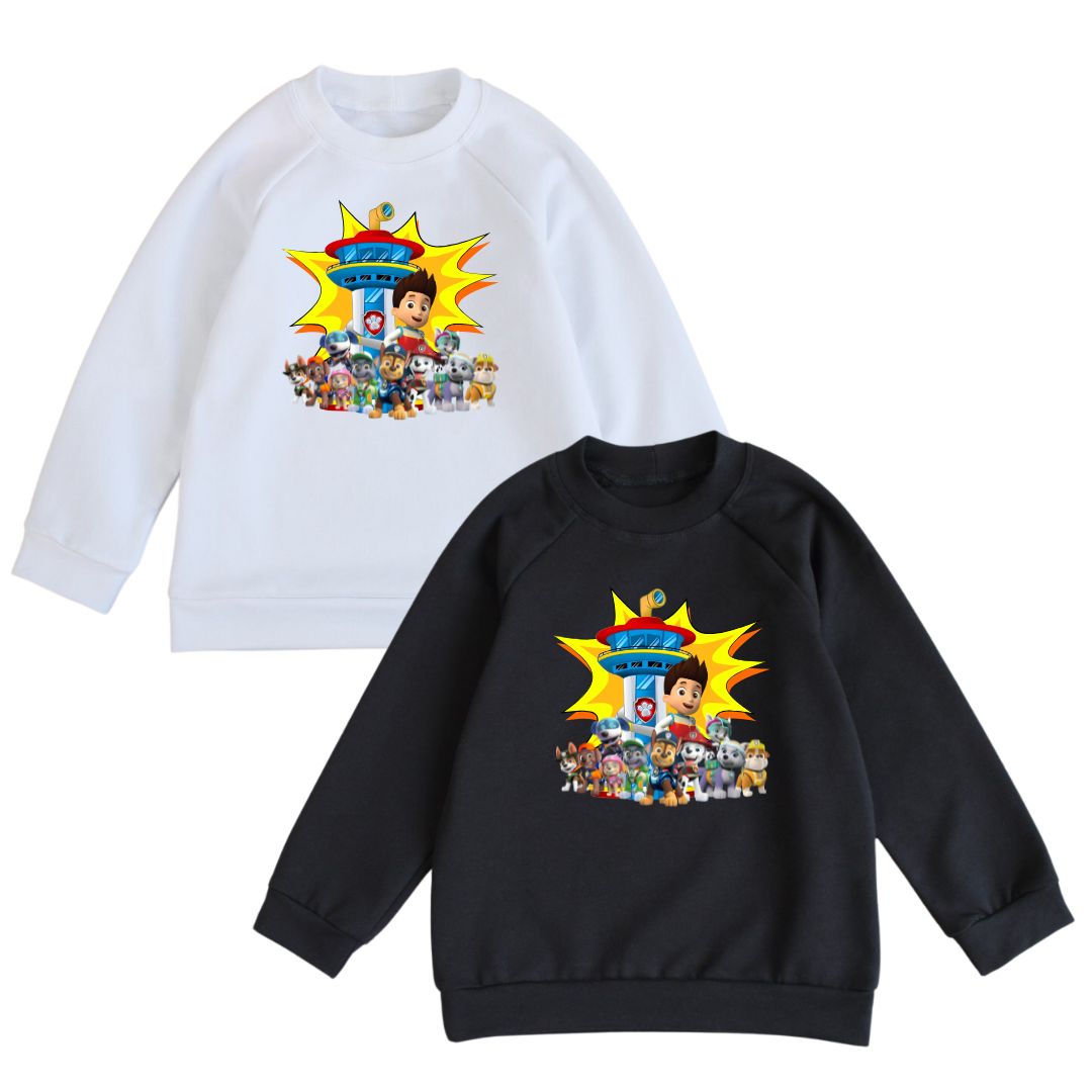 Світшот дитячий з принтом Щенячий патруль