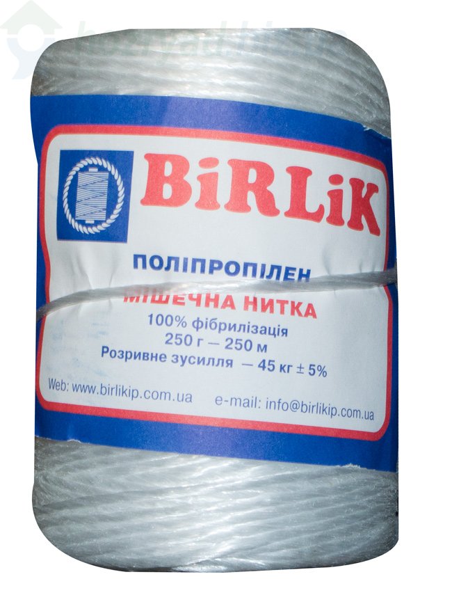 Шпагат мішковий 0,25кг 350 м Берлік