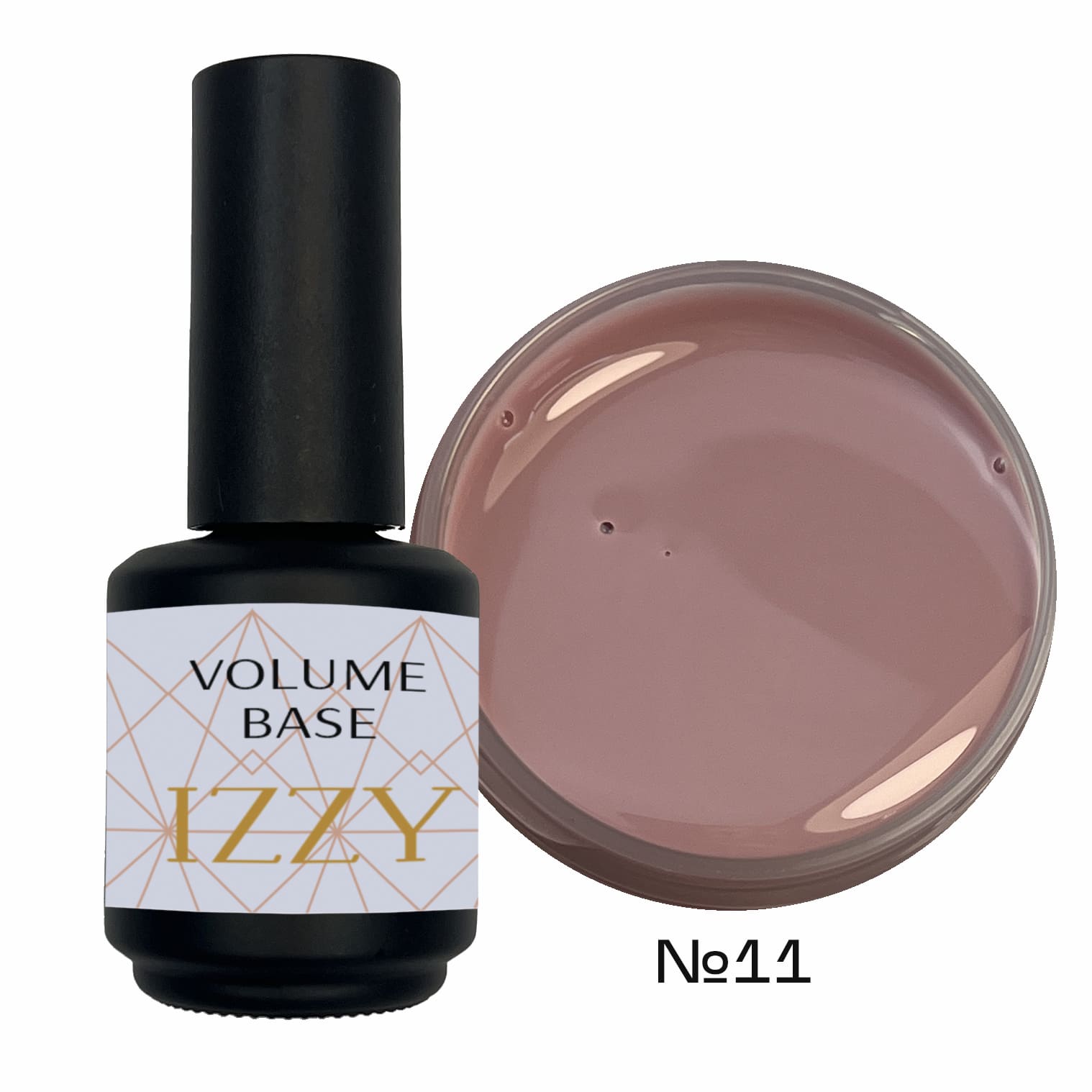 База для манікюру камуфлююча, Izzy Volume Base 11, 15мл