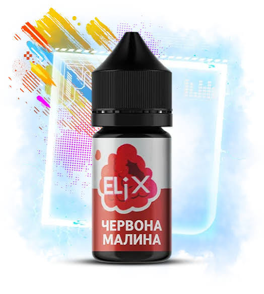 Рідина Elix 30 мл 50мг Червона Малина