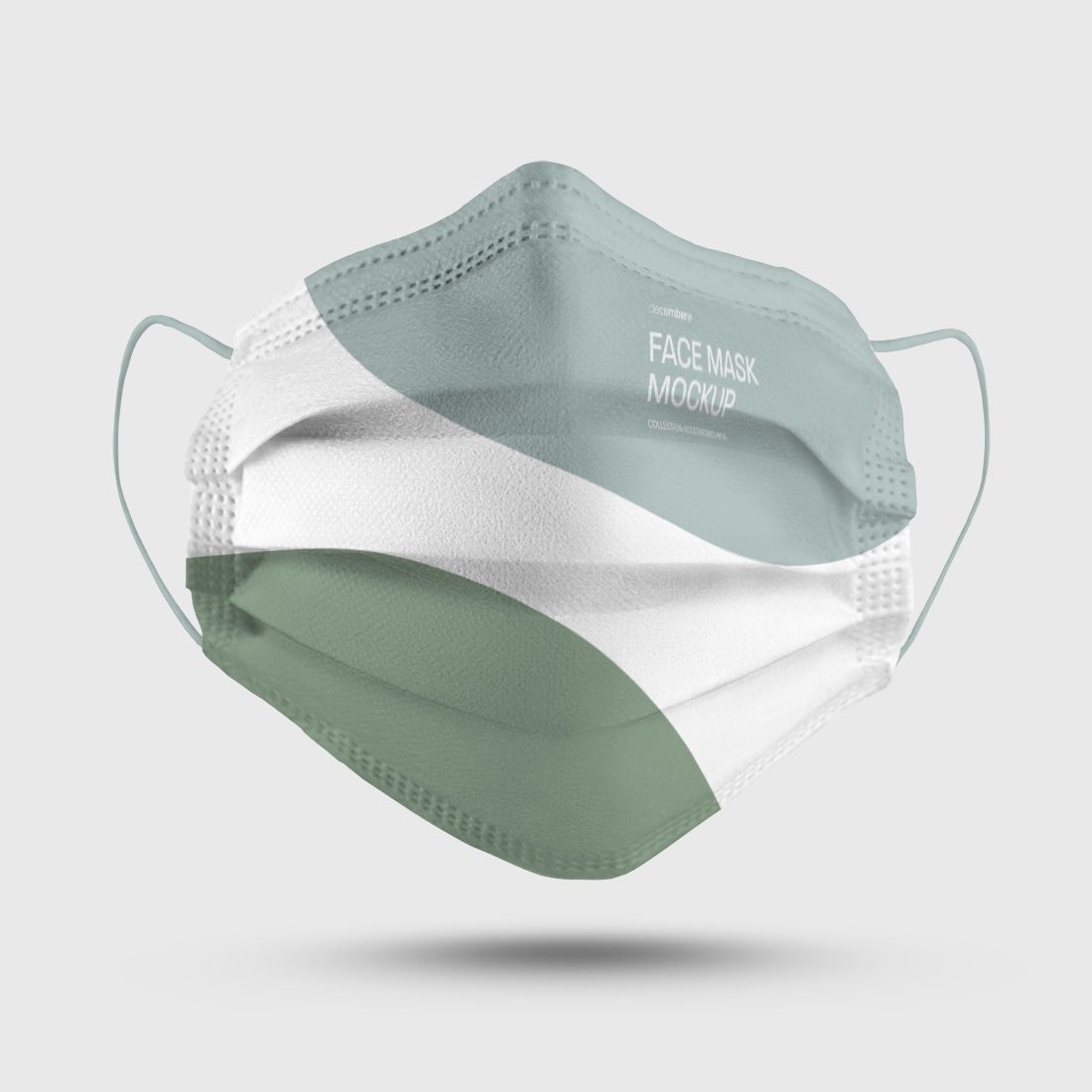 6 Mockups Isolated Face Mask