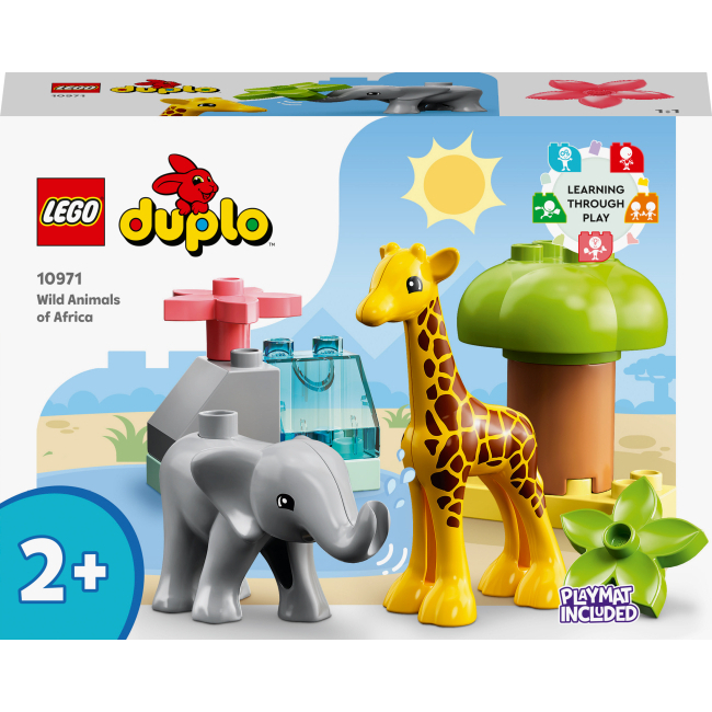 Конструктор LEGO DUPLO Дикі тварини Африки (10971)