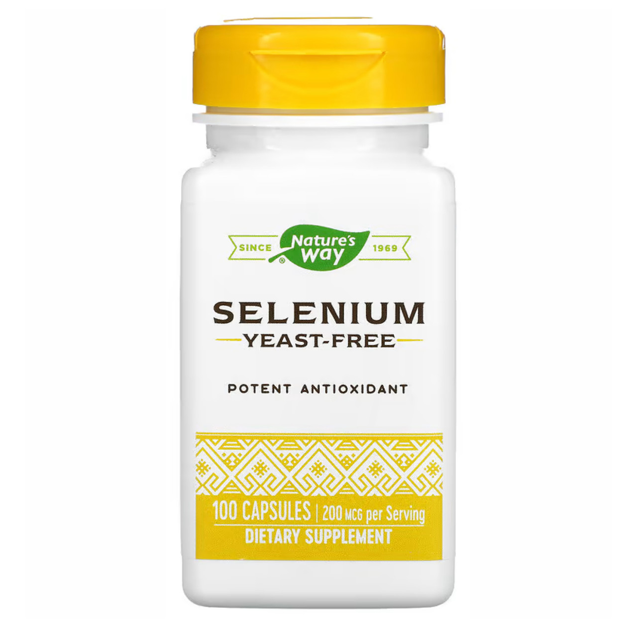 Селен, Selenium 200 mcg - 100 caps
