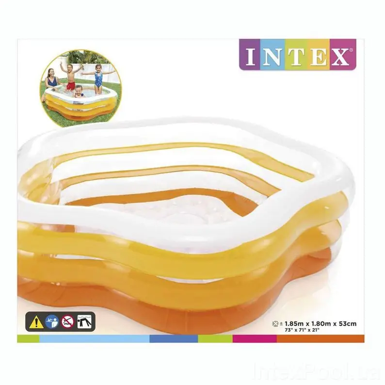 Басейн Intex 56495, "Зірочка" 185*180*53 см
