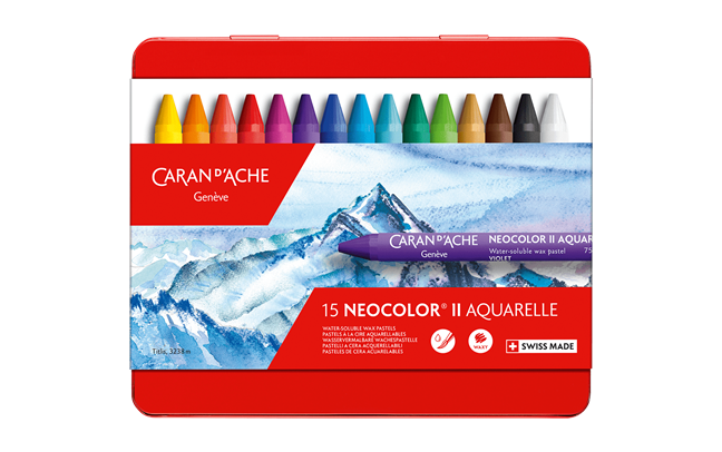 Коробка з 15 пастелями NEOCOLOR™ II
