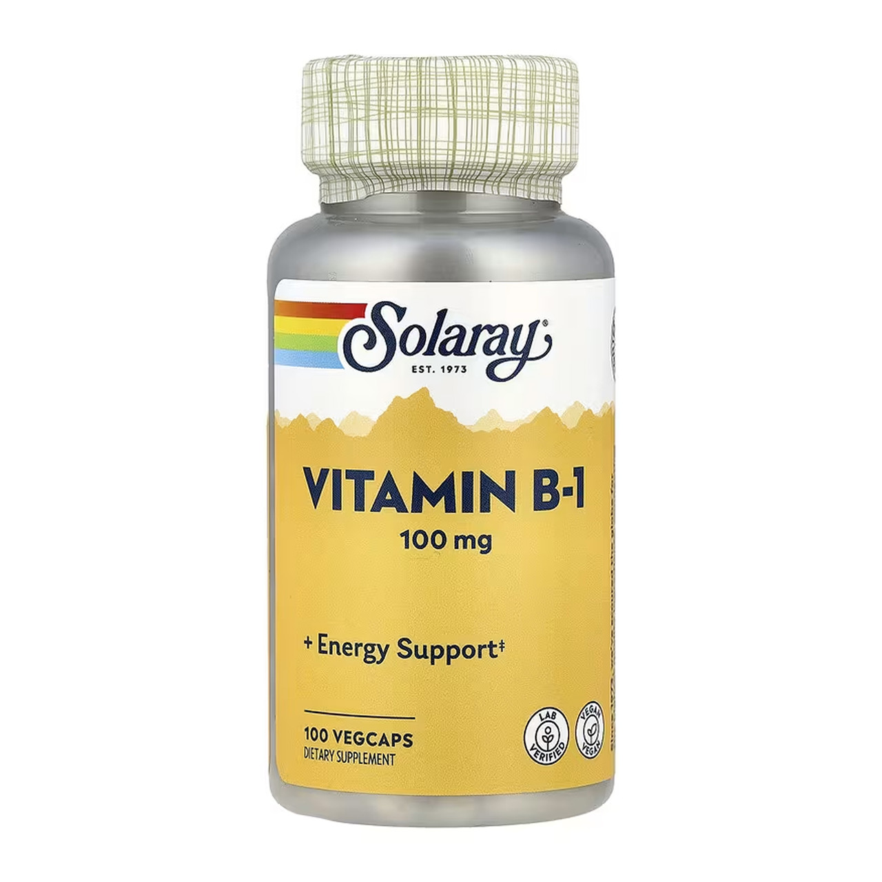 Vitamin B-1 100mg - 100 vcaps
