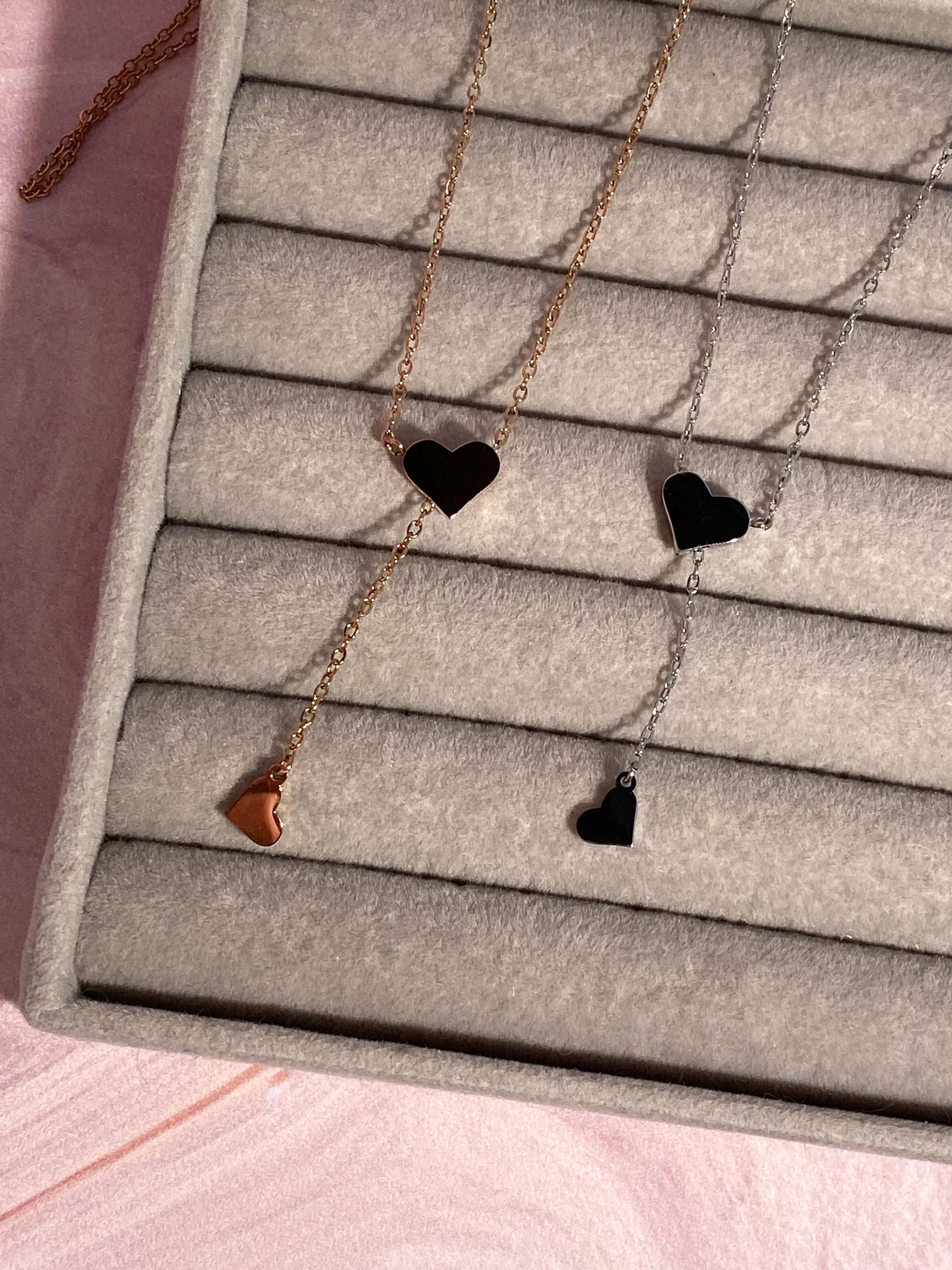 Ланцюжок Краватка із сердечками