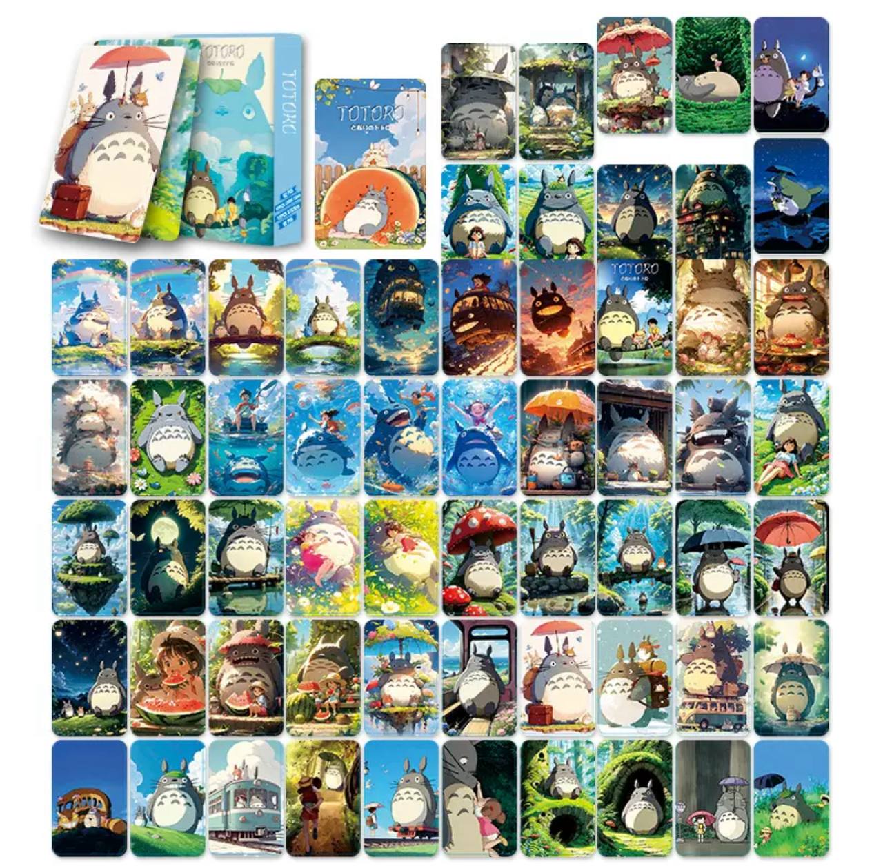 Набір колекційних карток Lomo та стікерів Мій сусід Тоторо, Totoro – 92 шт.